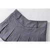 Summer Sexy Pure Desire Style V Waist Pleated Skirt High Waisted Slimming Academic Style Anti Exposure Skirt Trousers Short Skirt