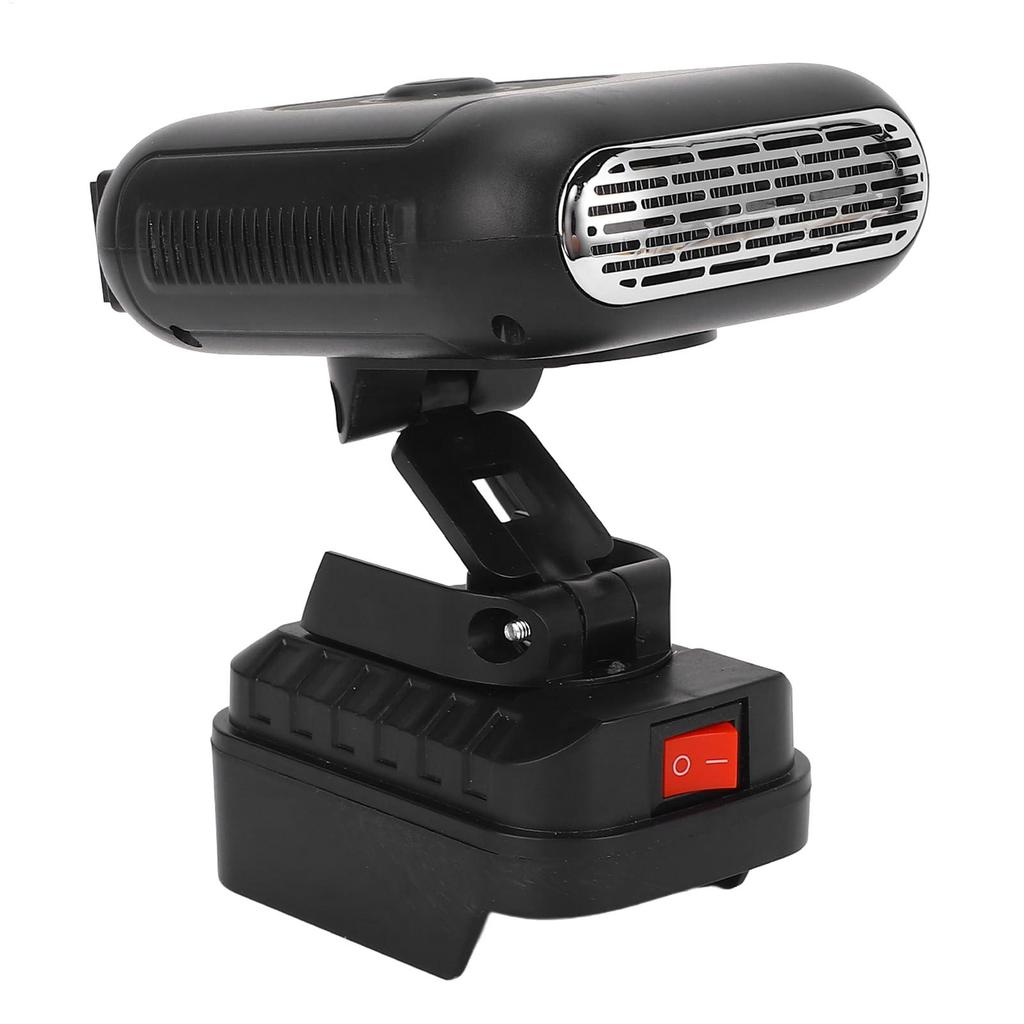 Portable Car Heater Battery Powered 90 Rotatable Auto Defogger Bedroom Electric Heater for Factory Office Dorm Camping Drivers