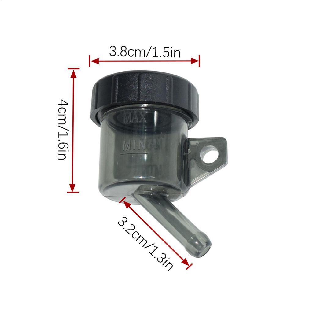 Motorcycle Brake Fluid Reservoir Oil Cup Replacement Kit Rear Brake Motorcycle Master Cylinder For Motor Dirt Bike ATV Replace