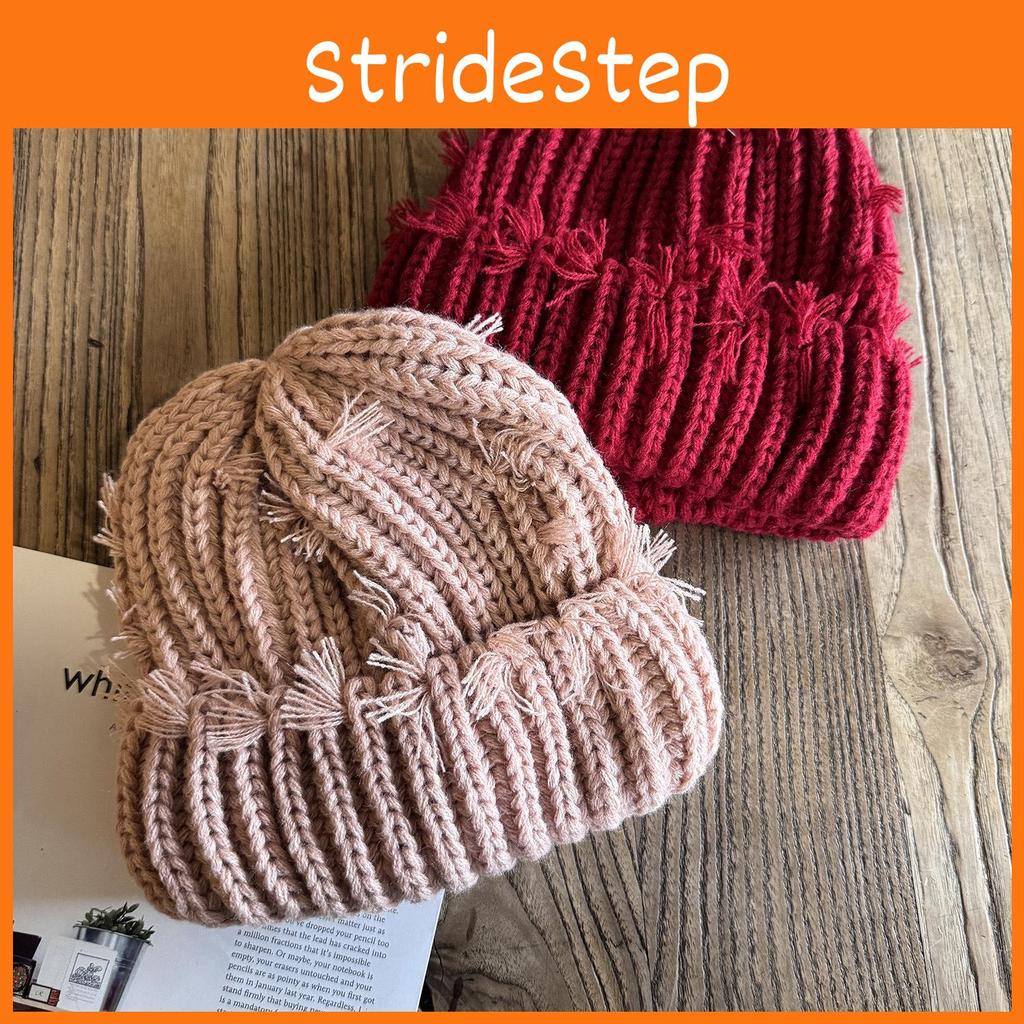 Streetwear Knit Cap For Men Women Acrylic Beanie With No Brim For Cold Days