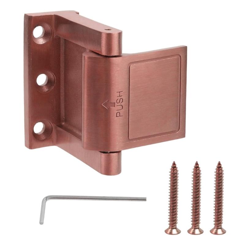 Heavy Duty Security Fastener Easy Installation Door Security Device Universal Moisture Resistant Door Fastener for Home