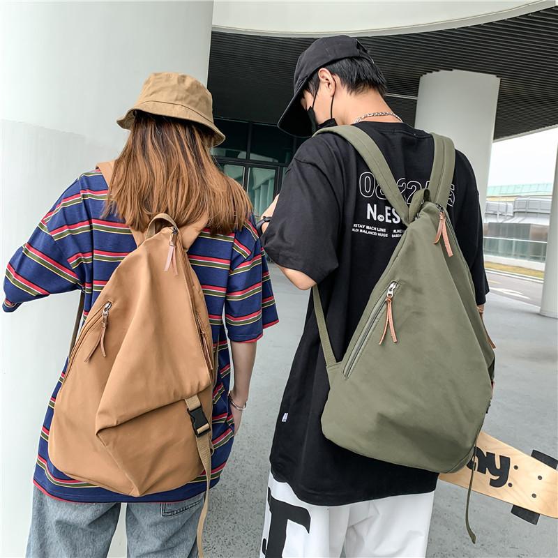 

Складаний рюкзак великої місткості, модний багатофункціональний шкільний рюкзак на блискавці, індивідуальний рюкзак чорний