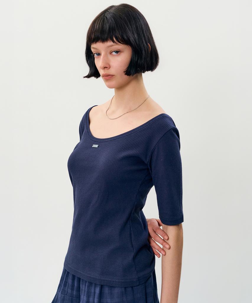 Meibeoyu Papi T-Shirt _ Navy