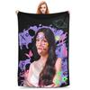 O-Olivia Vampire Rodrigos Fleece Throw Blanket Sour Blankets for Sofa Travel Lightweight Thin Bed Rug,