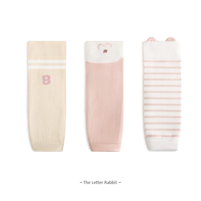 3 Pairs Long Baby Knee Pad Warm Leg Warmer Toddler Knee Pads Sports Crawling Kids Knee Pad Cartoon Leg Warmers For Baby