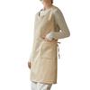 Thickened Korean Dress Apron Solid Color Sleeveless Apron Durable Cooking Apron  Woman