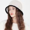 ULUK Circle Decoration Color Point Bubble Boucle Bucket Hat 2 Colors