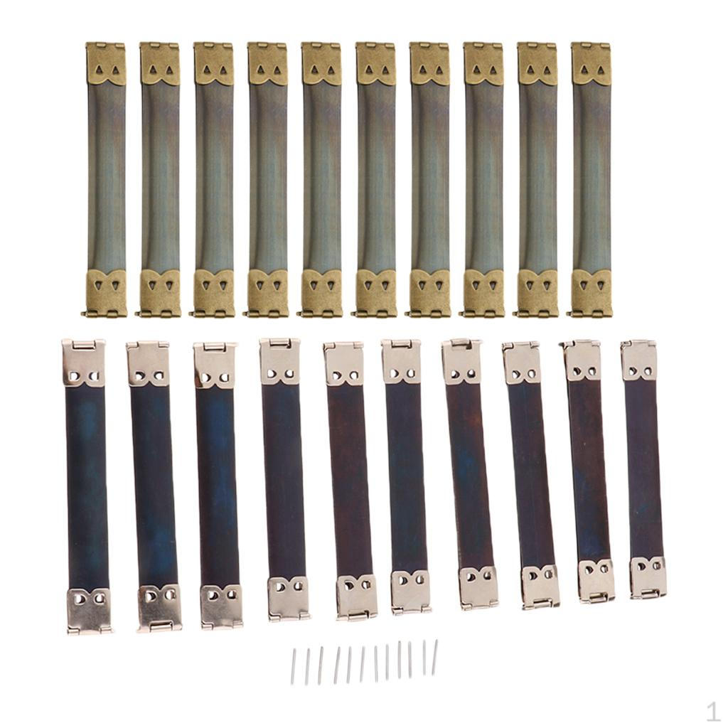 

Упаковка из 20 внутренних клипс для кошелька или очков 10 см