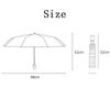 Anti-UV Rain Sun Umbrella Mini Folding Automatic Umbrella Fashion Portable Windproof Light Women Men Children Parasol Umbrellas