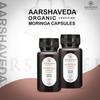 Aarshaveda Organic Moringa Veg Capsules 60-Tablets (400 Mg)