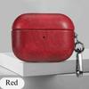 Luxury Oil Leather Headphone Case For Airpods 1 2 3 4 Pro2 Pro3 Bluetooth Case Business PC Hard Shockproof Earphone Cover Funda