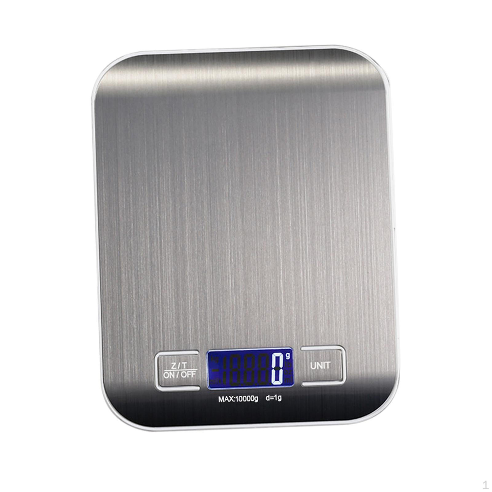 

Кухонные весы Кофейные зерна Нержавеющая сталь Нескользящие Легкие электронные весы Профессиональные Battery 10KG