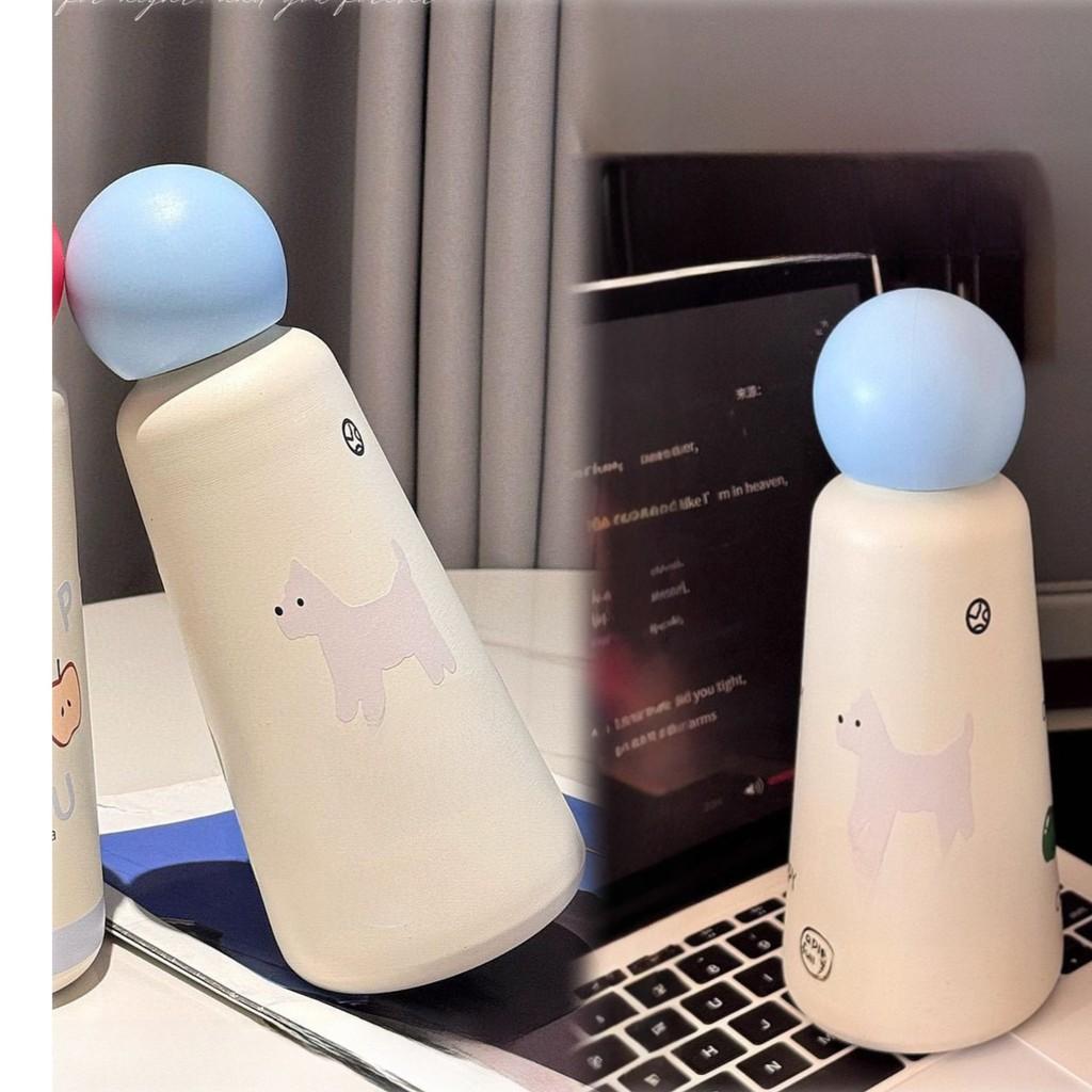 Isolierte Wasserflasche mit Vakuumverschluss für Schule und Reise