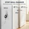 10pcs Concave Door Stopper Wall Door Bumper, Doors Knob Wall Shield Handle Stoppers Knob Walls Mount Protector