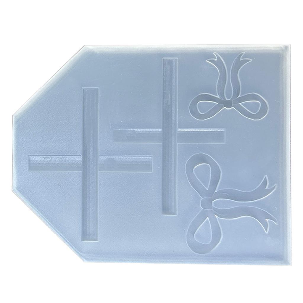 Formy plněné pískem Silikonové řemeslné formy Tvar mašličky Formy pro plnění tekutým pískem Silikonová textura Vhodné pro tekutý písek