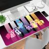 1Pc Little Pony Friendship Gaming Mouse Pad Keyboard Desk Mat Non-slip Rubber Lock Edge Waterproof Computer Mousepad for Office Home Decor Y1132