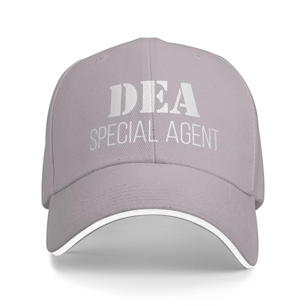 DEA Special Agent Casual Baseball Cap Summer Trucker Hat Running Hippie Snapback Cap Unisex Men y2k Retro Baseball Caps