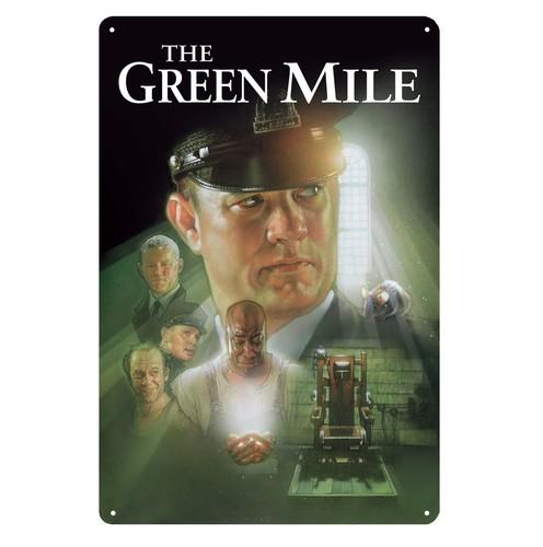The Green Mile Tom Hanks Film Metallposter Blechschild Schild