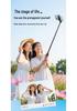 Portable Selfie Stick with Floor Tripod & Remote Control for Mobile Photography & Live Broadcast