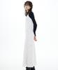 Bikwaieos Maxi Satin Slip Dress Dot_Ivory Black