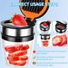 Manual Fruit and Egg Slicer with Container