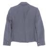 GIORGIO ARMANI In good condition, linen 6B double-breasted jacket for women, blue-gray, size 36, 3SHGG0YE, T036J, 22 years old Jacket 36 Blue grayUsed