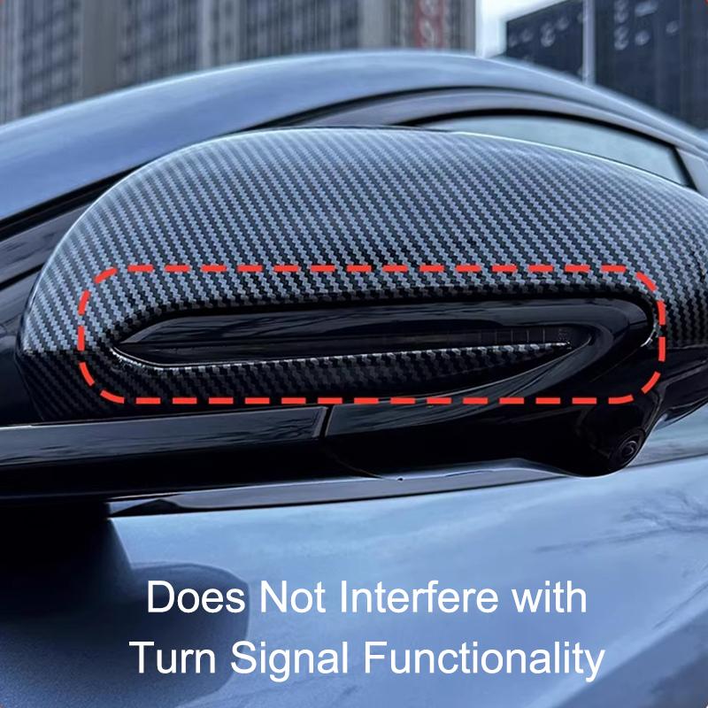 For BYD Seal 06 GT Car Rearview Mirror Cover Rain Shield Frame Rain Eyebrow Protector Sticker Exterior Modification Accessories