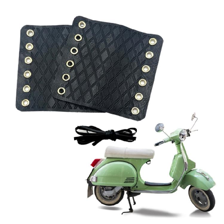 Ergonomic Bike Handle Grips Soft Leather Vintage Motorcycle Handle Grips Leather Bicycles Handlebar Cover Enduring