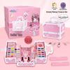 Princess Makeup Set for Girls - Cosmetics Box with Lipstick & Nail Polish