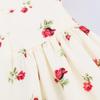 Floral Print Fluffy Camisole Mini Dress