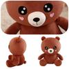 Cute Brown Bear Plush Toy Stuffed Animal Teddy Bear Doll Gift For Kids Girls
