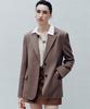 Borgosesia 26Ss Classico Tailored Jacket Mocha Brown