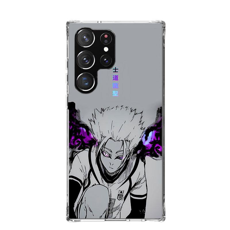 

Blue Lock Shidou Ryusei Phone Case For Samsung Galaxy S26 Ultra S23 S24 S25 Edge S20 FE S21 S22 Plus Soft Print Shell Cover Fund Samsung S20 Ultra