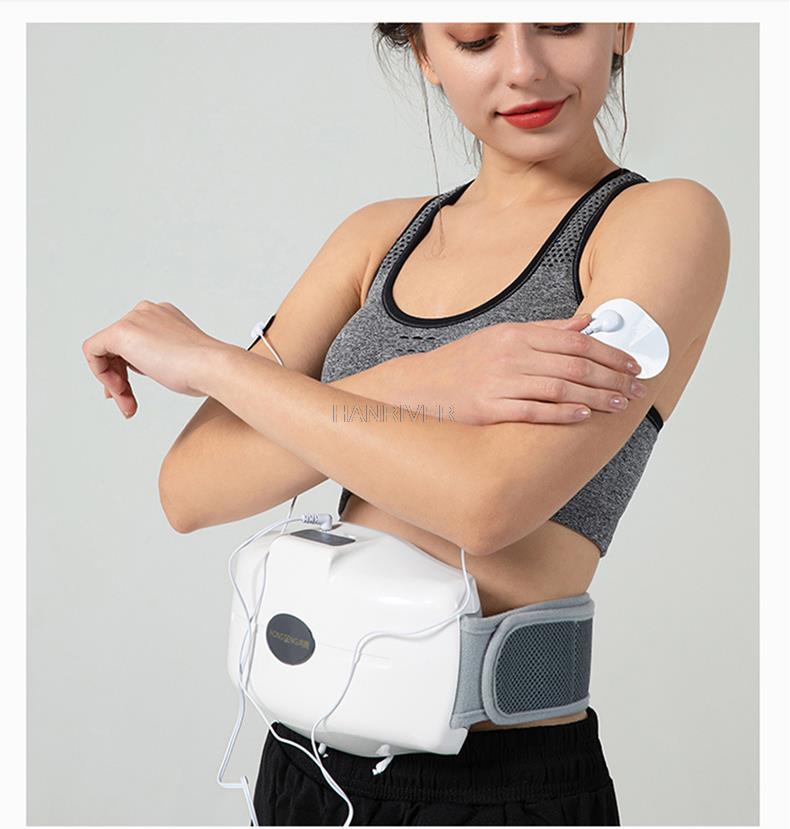 AbDOMen massager pulse vibration acupuncture kneading thermostatic kneading instrument lazy waist protection fat reduction thin