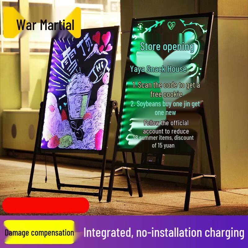 

Rechargeable LED Outdoor Advertising Board