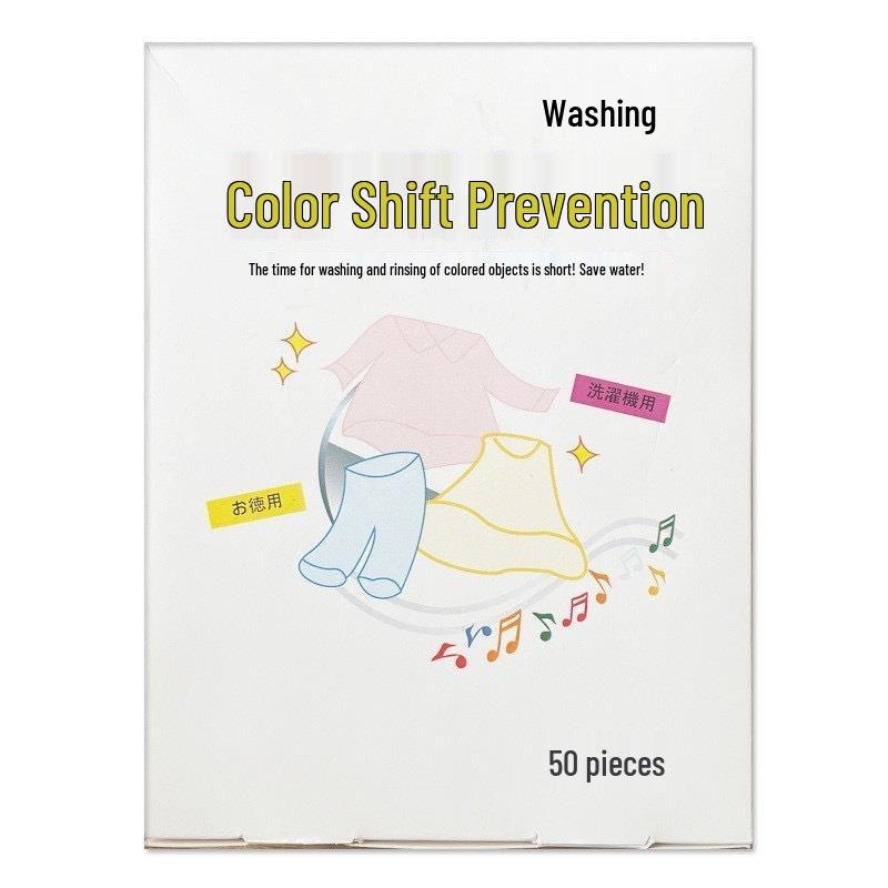 Color Absorbing Anti-Stain Sheets for Laundry
