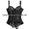 European-American Lace Corset Bodysuit
