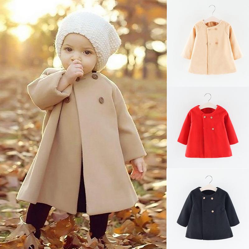 Toddler Baby Girls Bowknot Trench Coat Princess Long Sleeve Windbreaker Jacket Coat Outwear