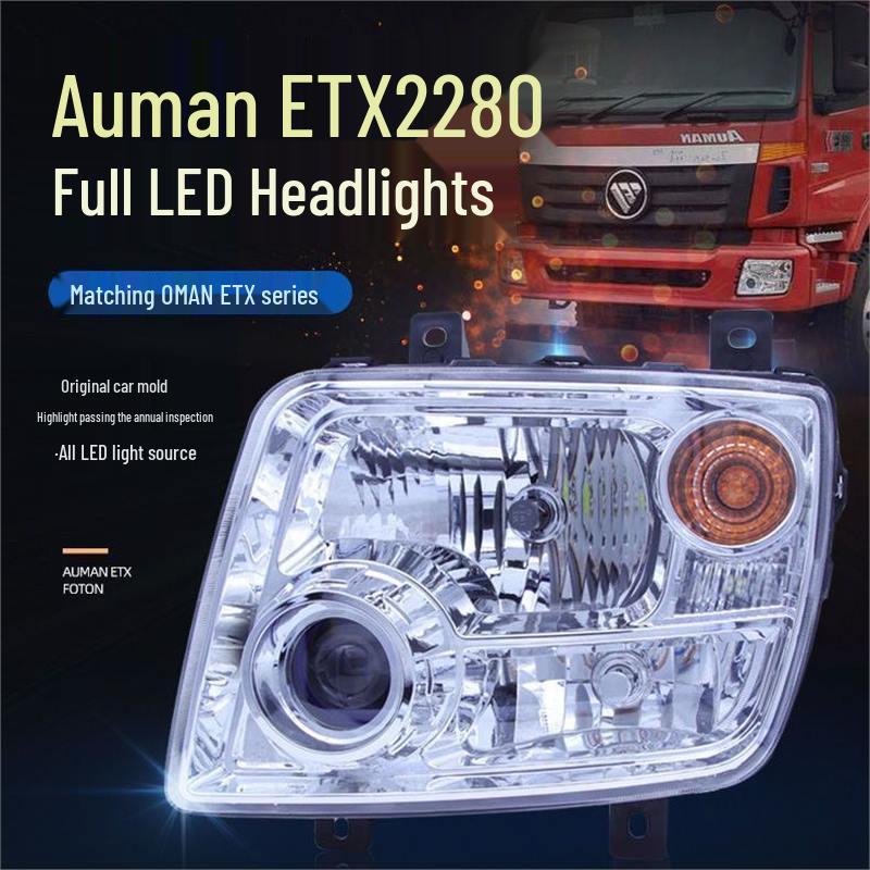 Compatible LED Headlight Assembly for Ouman ETX Cavalry 2280 & Dump Truck 9/5 Series Full LED Right