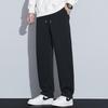 Men's 2025 Autumn/Winter Fleece-Lined Loose Straight-Leg Casual Pants
