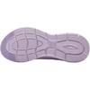 Li Ning Kids Fashion Trend Non-Slip Wear-Resistant Low-Top Running Shoes Kids sneaker White Purple YKFV062-2