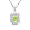 2026 Colored Treasure Ice Flower Cut No Matter Brand Necklace Super Flash High Carbon Diamond Plated Real Gold Pendant