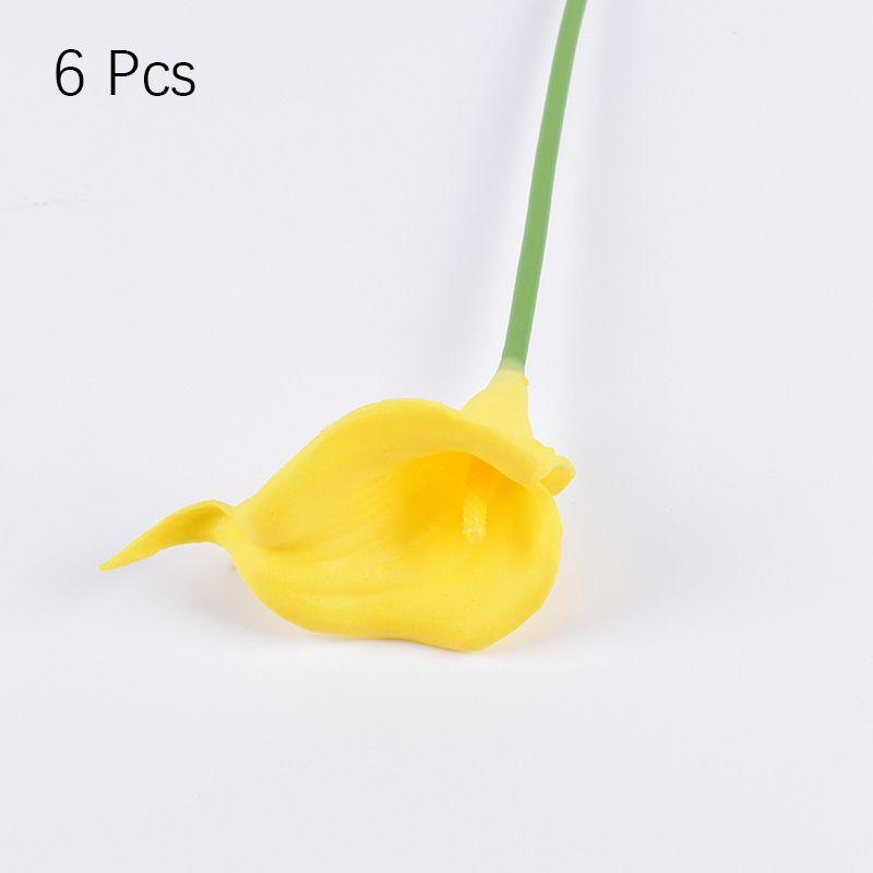 Premium Quality Real Touch Fake Calla Lilies For Stylish Wedding Decor