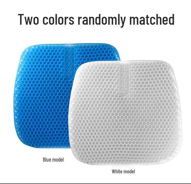 Cartoon Style Gel Car Seat Cushion – Universal Four-Season Chair Pad for Office and Furniture