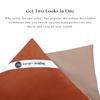 Plush Reversible Microfiber Comforter Single Bed | 220 GSM Wadding |110 GSM Peached Extra Soft Microfiber Fabric,