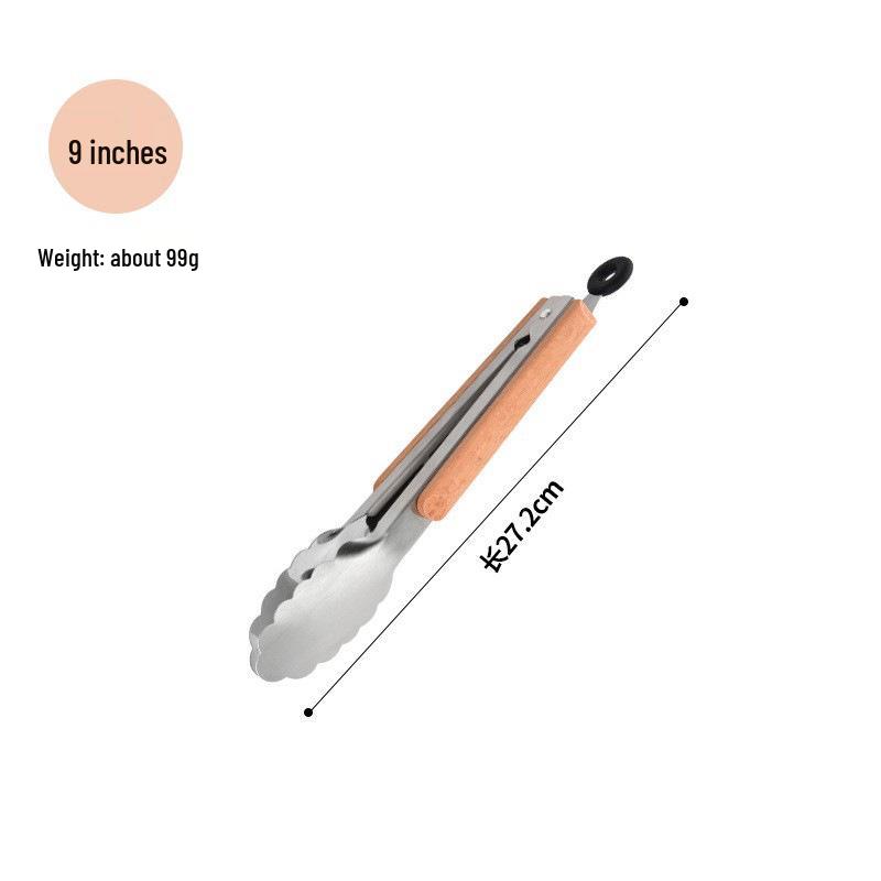 Stainless Steel Kitchen Tongs for BBQ, Steaks, Bread, and Grilling