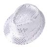 Sequin Dance Jazz Cap Shiny Glitter Jazz Hat Korean Version Sequins Fedora Hat  Adult