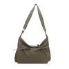 Casual Lightweight Pleated Tote Bag  Simple Large Capacity Shoulder Bag Versatile Commuter Crossbody Bags For Women Gifts