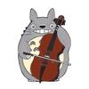 Cute Cartoon Alloy Lapel Pin - Anime Character Decorative Brooch Badge