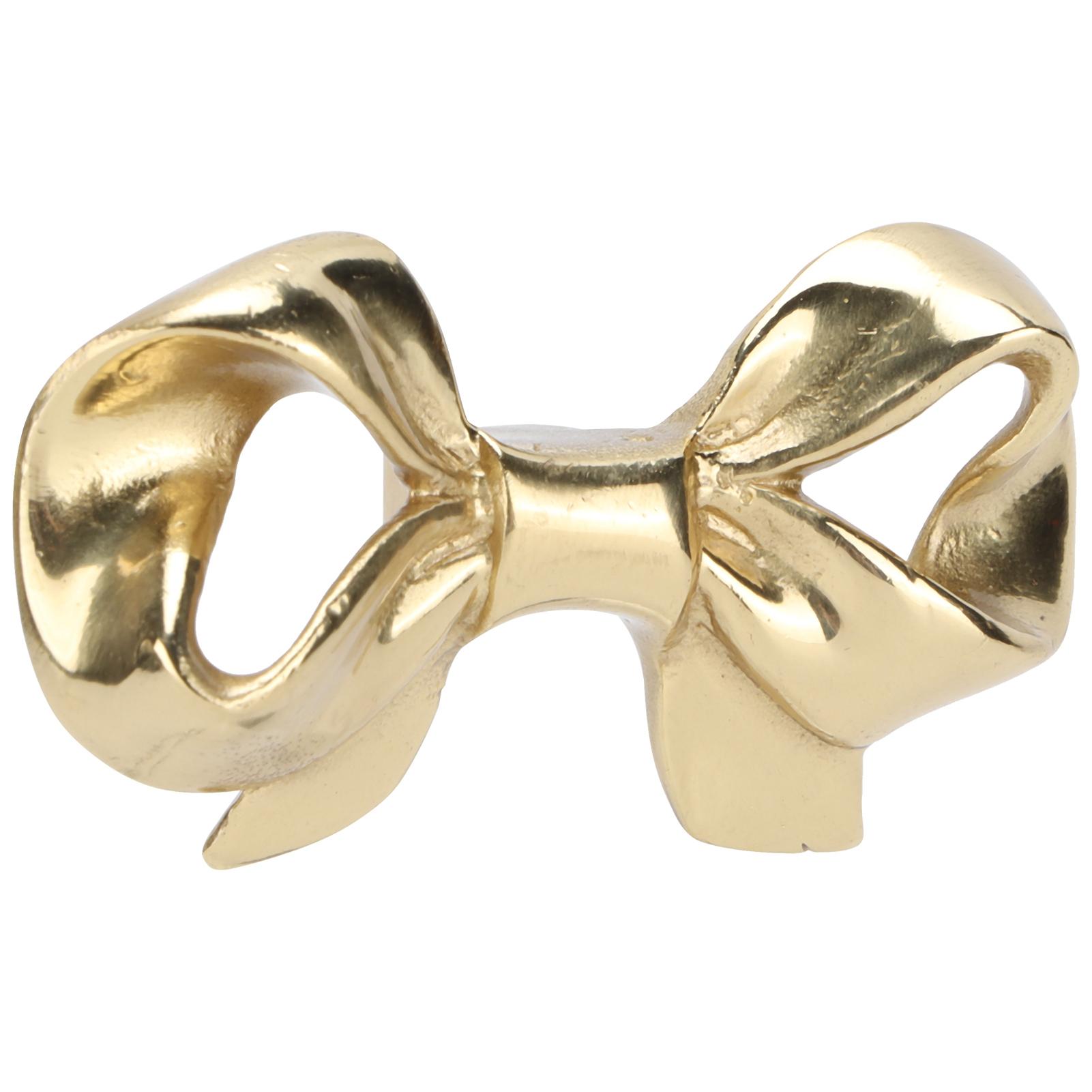 

Ручка для мебели Nordic Light Luxury Brass HandMade Single Hole BowKnot Pulls для ящиков шкафов